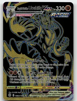 RAPID STRIKE URSHIFU VMAX TG30/TG30 BRILLIANT STARS TRAINER GALLERY POKEMON NM/M - Image 2