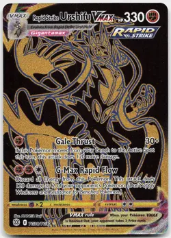 Rapid Strike Urshifu VMAX TG30/TG30 Brilliant Stars Trainer Gallery Pokemon NM - Image 1