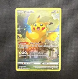 Pikachu GG30/GG70 Crown Zenith Galarian Gallery Full Art Holo UR EN 2023 - Image 1