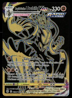 Rapid Strike Urshifu VMAX TG30/TG30 Brilliant Stars Trainer Gallery Pokemon NM - Image 1