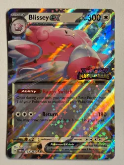 Pokemon TCG: Blissey ex (134/167) Twilight Masquerade Stamped - Image 1