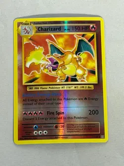 Pokemon Reverse Holo Charizard XY Evolutions 11/108 - Image 1