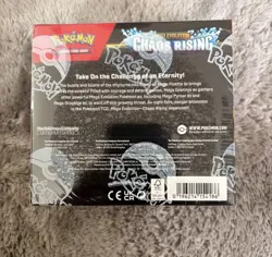 Pokemon TCG Chaos Rising Booster Box - tear in shrink wrap - Image 3