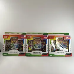 Pokemon First Partner Illustration Collection Series 1 LOT OF 3 - Image 1