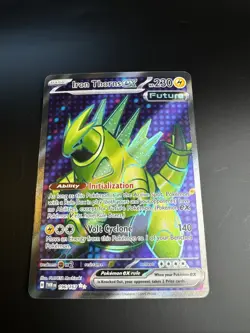 Pokemon Iron Thorns EX Full Art Holo 196/167 Twilight Masquerade - Image 1