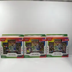 Pokemon First Partner Illustration Collection Series 1 LOT OF 3 - Image 1
