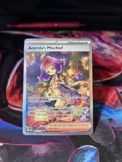 Acerola's Mischief Sir Mega Evolution 183/132 Pokemon TCG NM/Mint Condition - Image 1