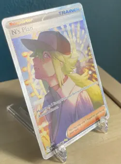 N’s Plan - 170/086 - Pokemon TCG SV: Black Bolt SIR NM Near Mint - Image 3
