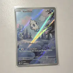 The Pokemon Company Vanillite 111/086 Sv: White Flare Holo IR Basic 60 HP EN - Image 1