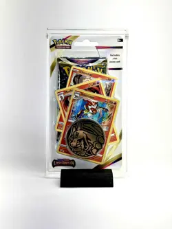 Pokemon Blister Acrylic Case + Free Stand | 1-Pack 3 Promo + Coin Fit - Image 4