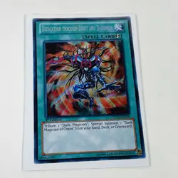 YuGiOh Dedication through Light and Darkness LCYW-EN069 1st Secret Rare - Image 1