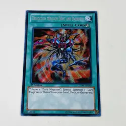 YuGiOh Dedication through Light and Darkness LCYW-EN069 1st Secret Rare - Image 2