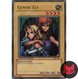 Yugioh Gemini Elf IOC-SE1 Ultra Rare Limited Edition LP - Image 1