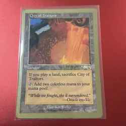 City of Traitors - MTG World Championship Decks 1999 1X Single Card - Image 1