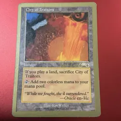 City of Traitors - MTG World Championship Decks 1999 1X Single Card - Image 3