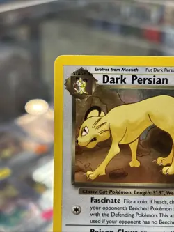Dark Persian 6/110 Legendary Collection Pokemon Card Holo Rare Lightly Played - Image 3
