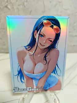 Nico Robin Trading Card Waifu Goddess Story Anime Girl holo Karte Manga Full Art - Image 1