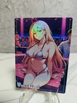 Power Trading Card Waifu Goddess Story Anime Girl holo Karte Manga Full Art - Image 1