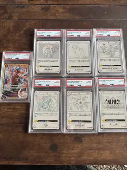 ONE PIECE Card Game Anime 25th collection EB02 Music Event We are PSA 10 Set - Image 1