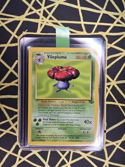🔥 Vileplume 31/64 🔥 Original Non Holo Rare Jungle Set Pokemon Card WOTC 1999 - Image 1