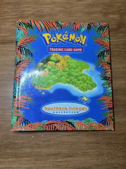 Pokemon Southern Islands English No Cards, BINDER ONLY - Image 1