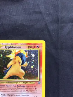 Pokemon Cards: Neo Genesis 1st Edition Rare Holo: Typhlosion 17/111 - Image 4