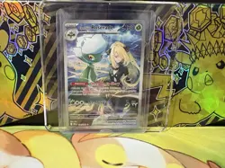 Pokemon 2025 Destined Rivals Cynthia's Roserade Illustration Rare Card 184/182 - Image 2