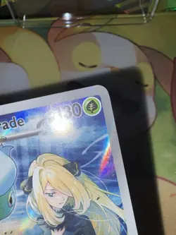 Pokemon 2025 Destined Rivals Cynthia's Roserade Illustration Rare Card 184/182 - Image 5