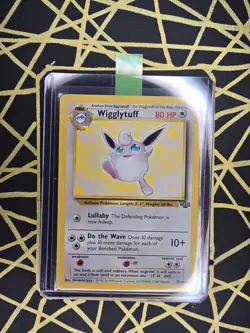 🔥 Wigglytuff 32/64 🔥 Original Non Holo Rare Jungle Set Pokemon Card WOTC 1999 - Image 1