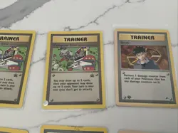 Lot of 8: 1999 & 2000 PokeMon Nintendo Trainer Cards - Please See Photo's - Image 3