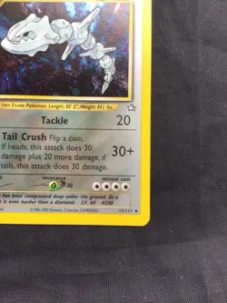 Pokemon Cards: Neo Genesis 1st Edition Rare Holo: Steelix 15/111 - Image 5