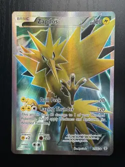 Pokemon TCG XY Zapdos Holo Card Generations 29/83 Full Art Ultra Rare - Image 1