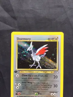 Pokemon Cards: Neo Genesis 1st Edition Rare Holo: Skarmory 13/111 - Image 2