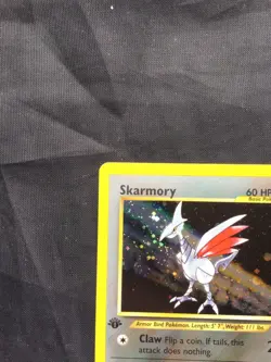 Pokemon Cards: Neo Genesis 1st Edition Rare Holo: Skarmory 13/111 - Image 3