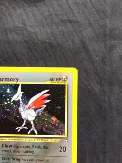 Pokemon Cards: Neo Genesis 1st Edition Rare Holo: Skarmory 13/111 - Image 4