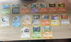 *No Dupes* Lot Of 17 EX Delta Species Pokemon Cards Non Holo Vintage Commons - Image 1