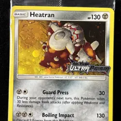 Pokemon Heatran SEALED Holo Rare Promo Stamp Ultra Prism Set 88/156 Card - Image 3