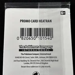 Pokemon Heatran SEALED Holo Rare Promo Stamp Ultra Prism Set 88/156 Card - Image 4