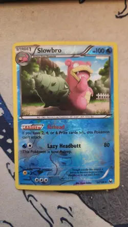 Pokemon TCG Slowbro #24/108 Uncommon Dark Explorers Reverse Holo MP - Image 1