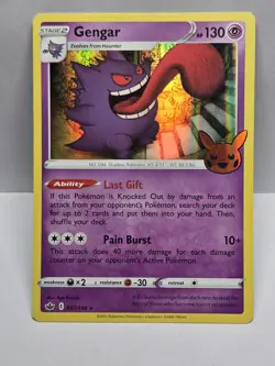 Gengar #57/198 2021 Sword & Shield - Chilling Reign -Holo Pokemon Mint New - Image 1