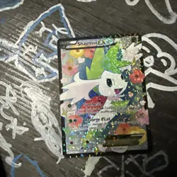 Pokemon Shaymin EX Full Art Holo Ultra Rare Legendary Treasures RC21/RC25 - Image 1
