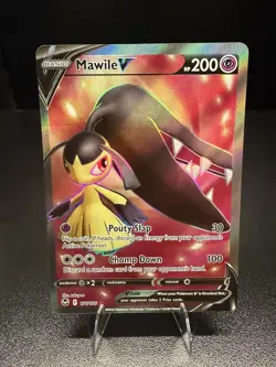 Mawile V 178/195 Full Art Ultra Rare Sword & Shield Silver Tempest Pokemon NM - Image 1