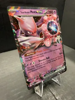 Team Rocket's Mewtwo ex 081/182 Sv10: Destined Rivals Holo Double Rare Pokemon - Image 2
