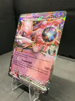 Team Rocket's Mewtwo ex 081/182 Sv10: Destined Rivals Holo Double Rare Pokemon - Image 3