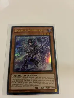 Yu-Gi-Oh Backup @Ignister ALIN-EN002 1st ED Ultra Rare NM ENG - Image 1