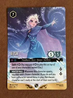 Disney Lorcana Challenge Milwaukee - Elsa(Ice Maker) 6/C2 EN 7 Non Foil Promo - Image 1