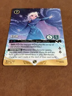 Disney Lorcana Challenge Milwaukee - Elsa(Ice Maker) 6/C2 EN 7 Non Foil Promo - Image 2