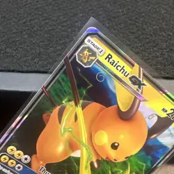 Raichu GX 20/68 Ultra Rare Pokemon TCG Card Sun & Moon Hidden Fates NM - Image 3