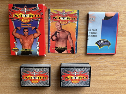 WCW Nitro 1st Edition Starter Set, 2000, x132 cards, Unplayed, Ex, Incl. 5 Foil - Image 1