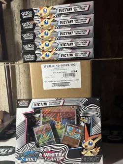 (12) Pokemon - Trading Card Game: Unova Victini Illustration Collection IN HAND - Image 1